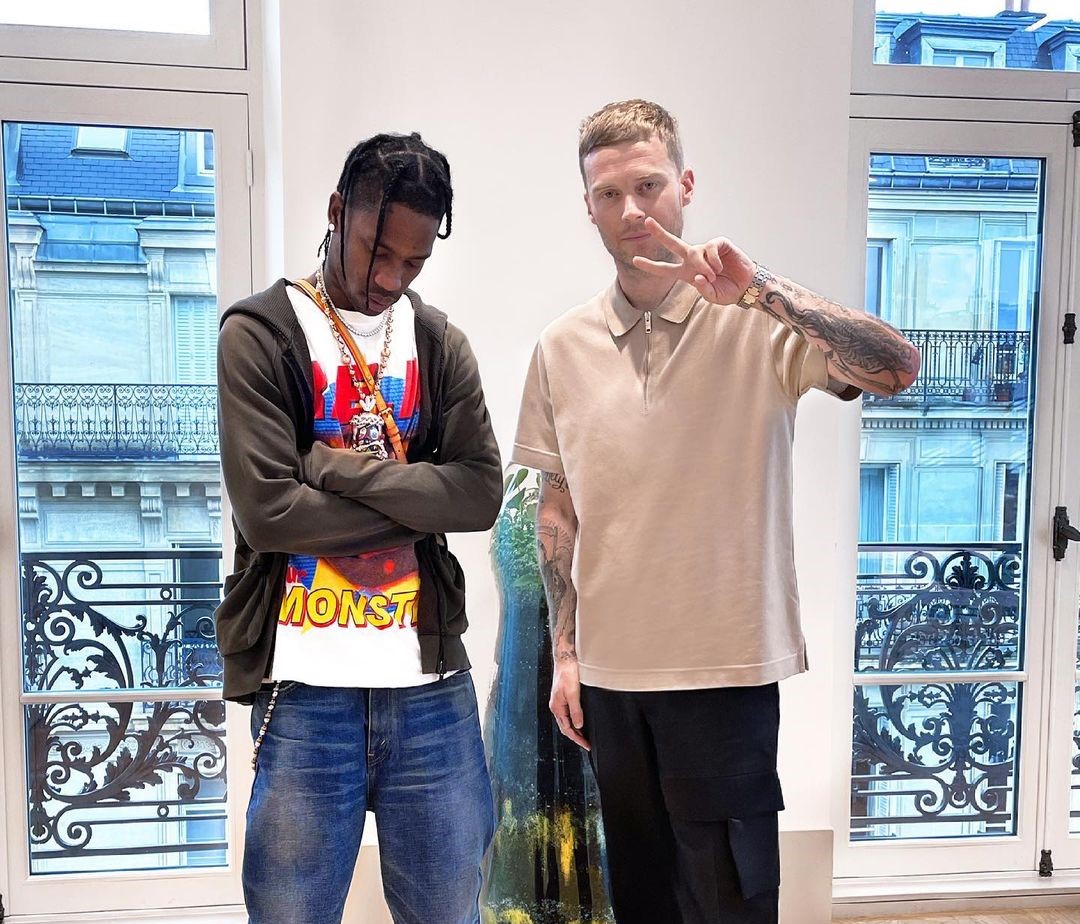 SPOTTED: Travis Scott Stops By the Givenchy Atelier