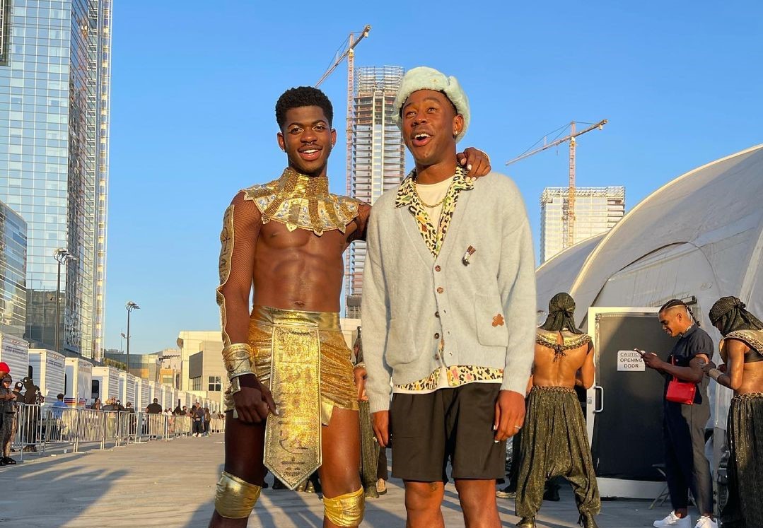 SPOTTED: Lil Nas X and Tyler, The Creator Catch Up at the BET Awards