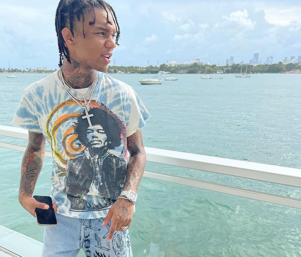 SPOTTED: Swae Lee hits Miami in Jimmy Hendrix Tee & Chanel Trainers
