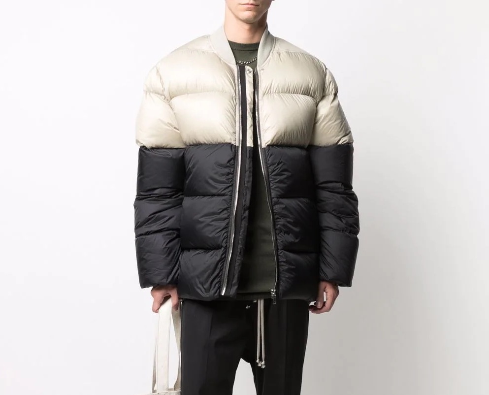 PAUSE or Skip: Rick Owens Two-Tone Padded Jacket