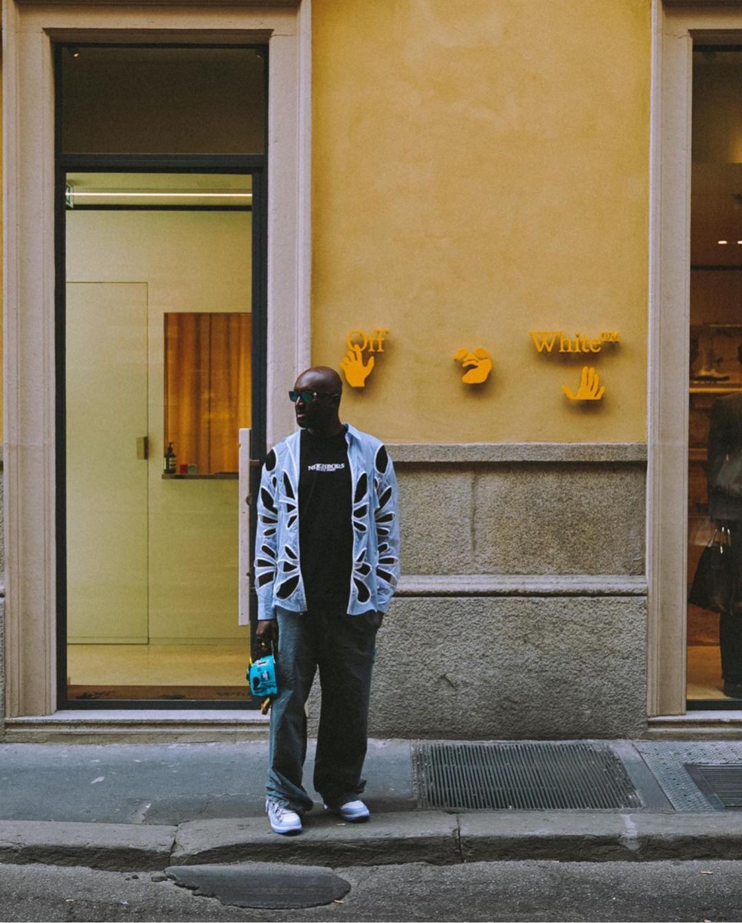 SPOTTED: Virgil Abloh Visits Off-White’s Milan Outpost