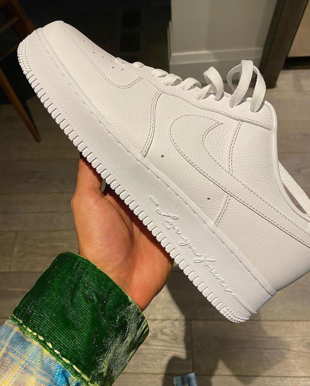 Images of a Drake X Nike Air Force 1 Collaboration Emerge