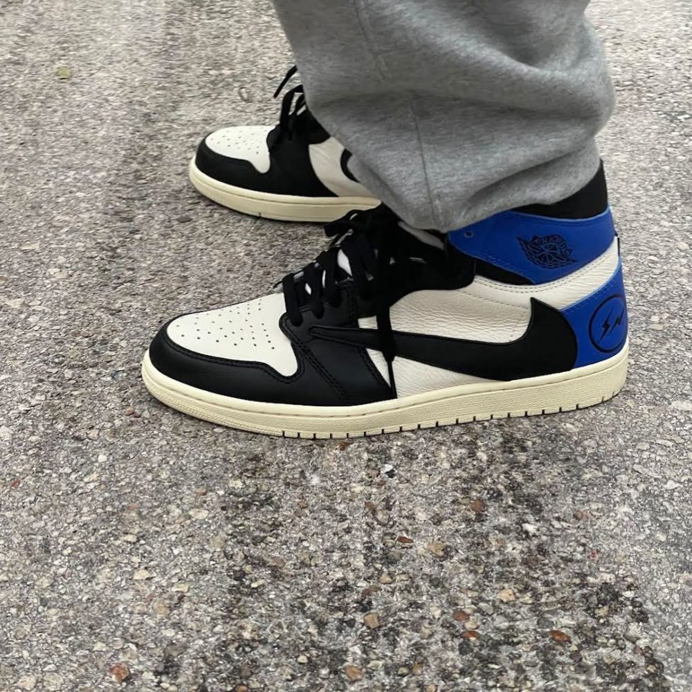 Images of a Travis Scott X Fragment X Nike Air Jordan 1 Emerge – PAUSE ...