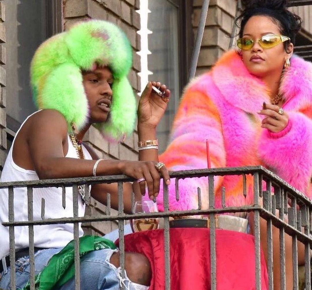 SPOTTED: Rihanna & ASAP Rocky Shoot Music Video in NYC