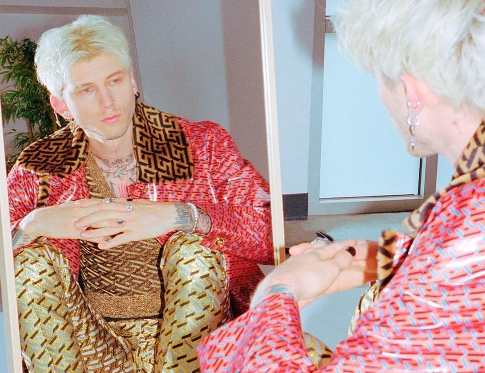 SPOTTED: Machine Gun Kelly dons All-Versace for American GQ