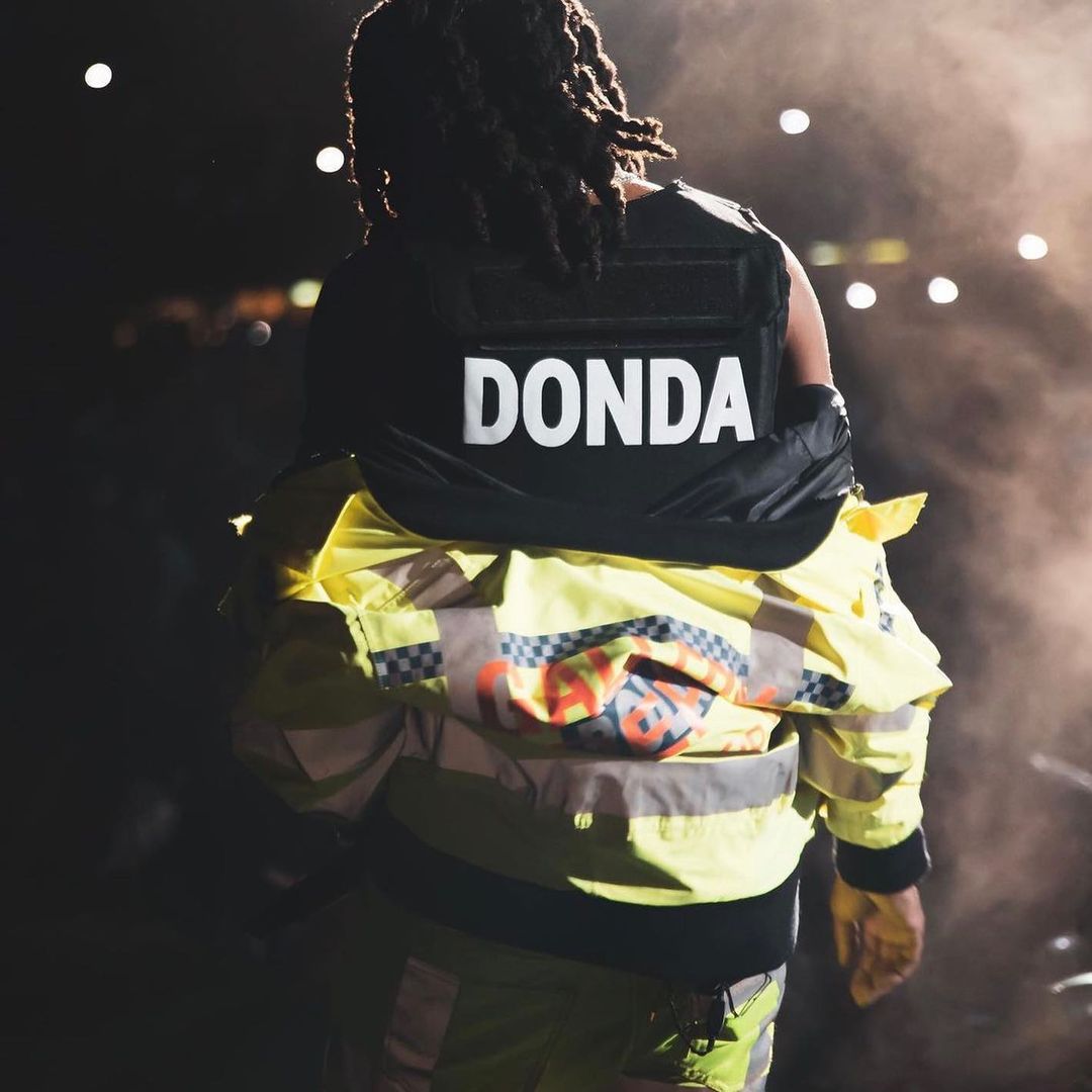 SPOTTED: Quavo Performs in DONDA Vest and Gallery Dept. Police Uniform