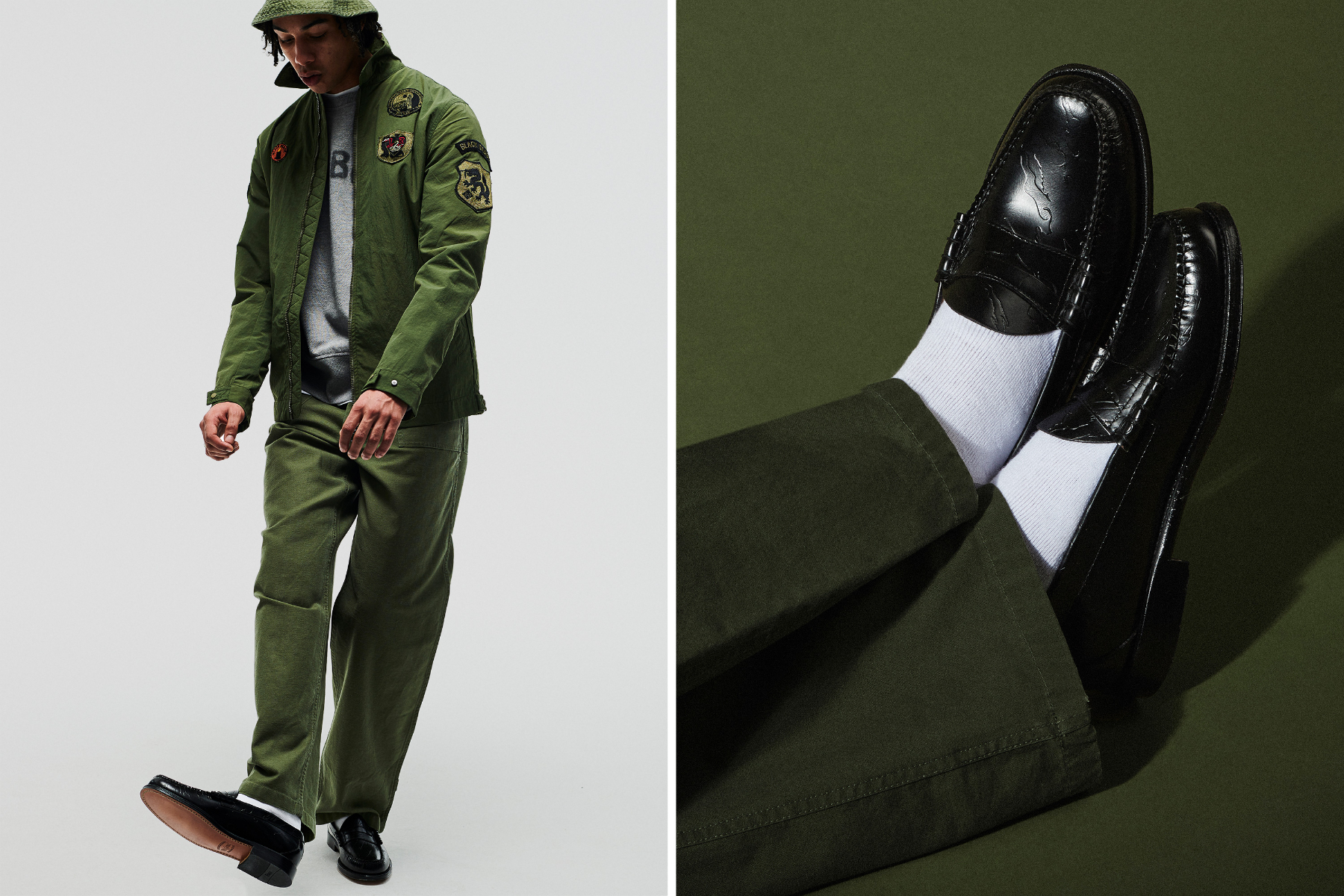 Maharashi Adds a Camo Spin to G.H.Bass Loafers