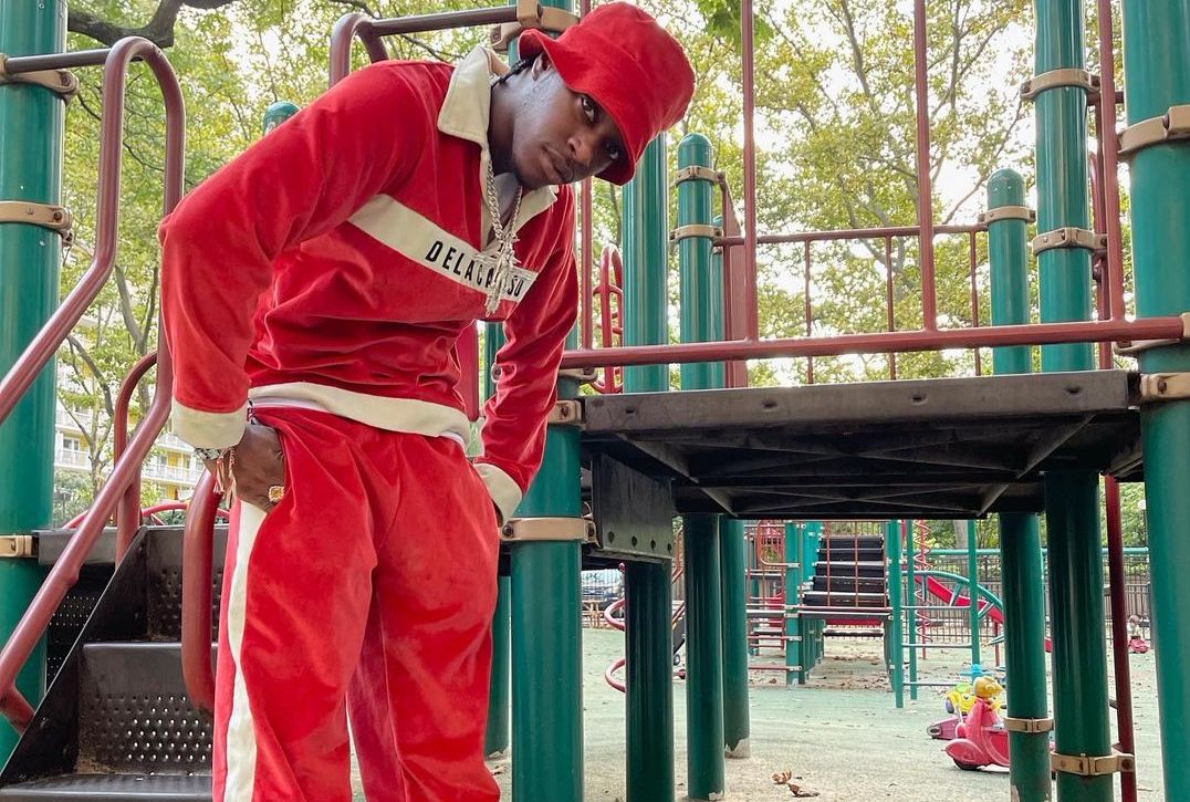 SPOTTED: Bloody Osiris in Head-to-Toe Red & Puma Suedes