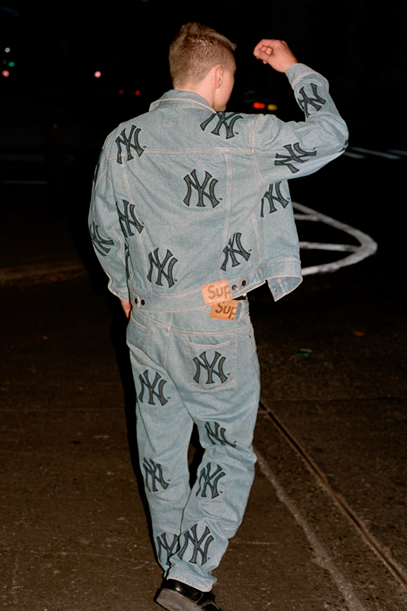 Supreme Unveils its Full New York Yankees Collaborative Collection