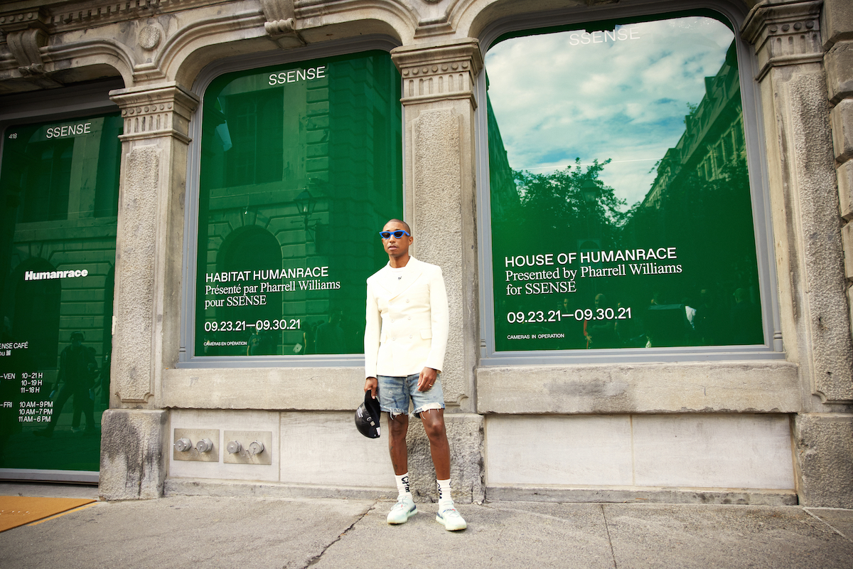 Pharrell’s Humanrace Debuts Immersive Experience with SSENSE