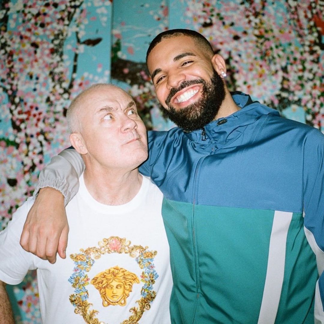 SPOTTED: Drake Visits Damien Hirst’s London Studio