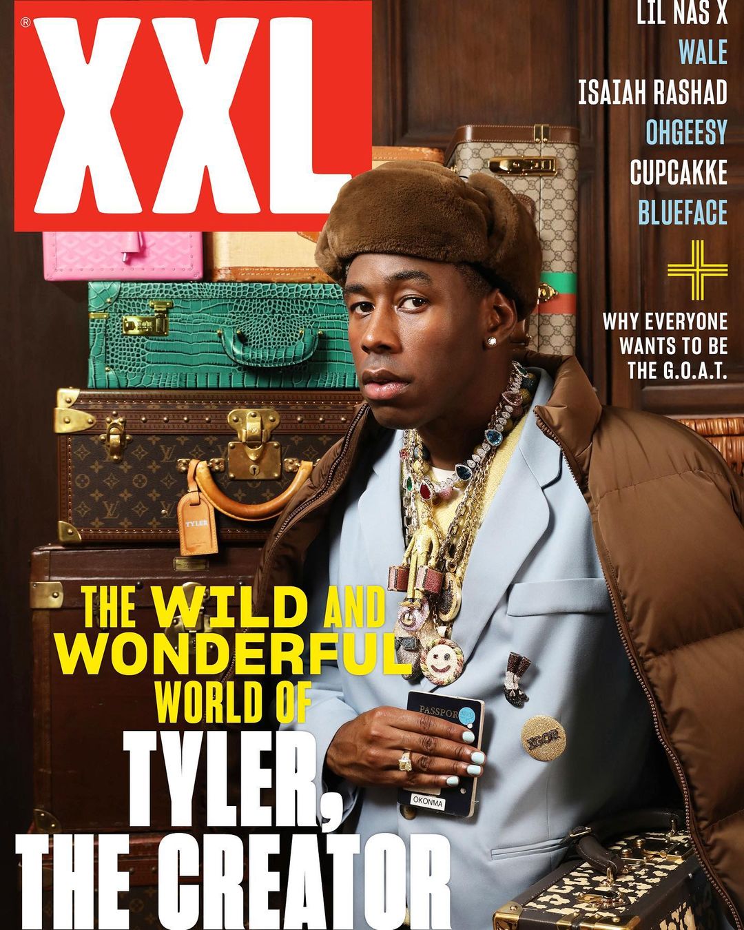 SPOTTED: Tyler, The Creator Dons his Jewels For XXL Magazine Cover