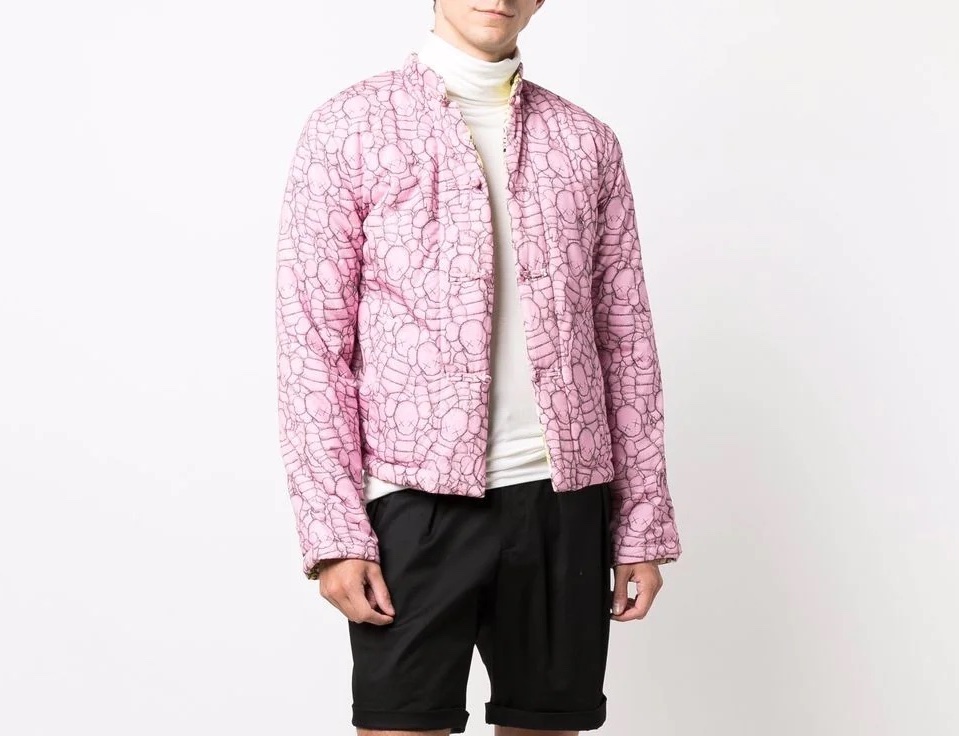 PAUSE or Skip: Comme Des Garçons Shirt x KAWS Reversible Padded Jacket