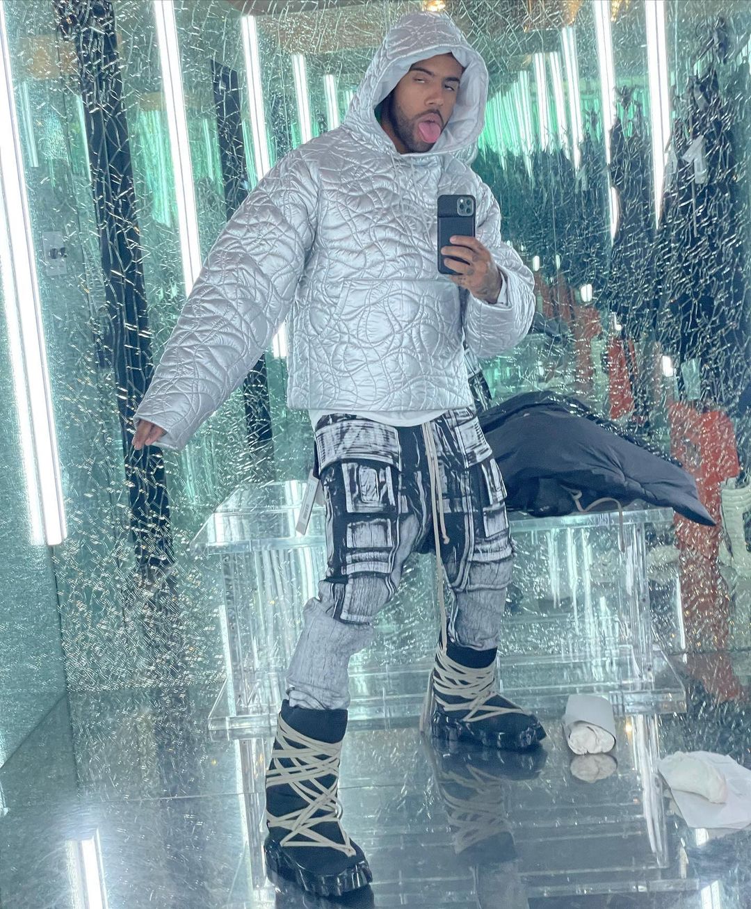 SPOTTED: Vic Mensa Rocks Rick Owens in Futuristic Outfit