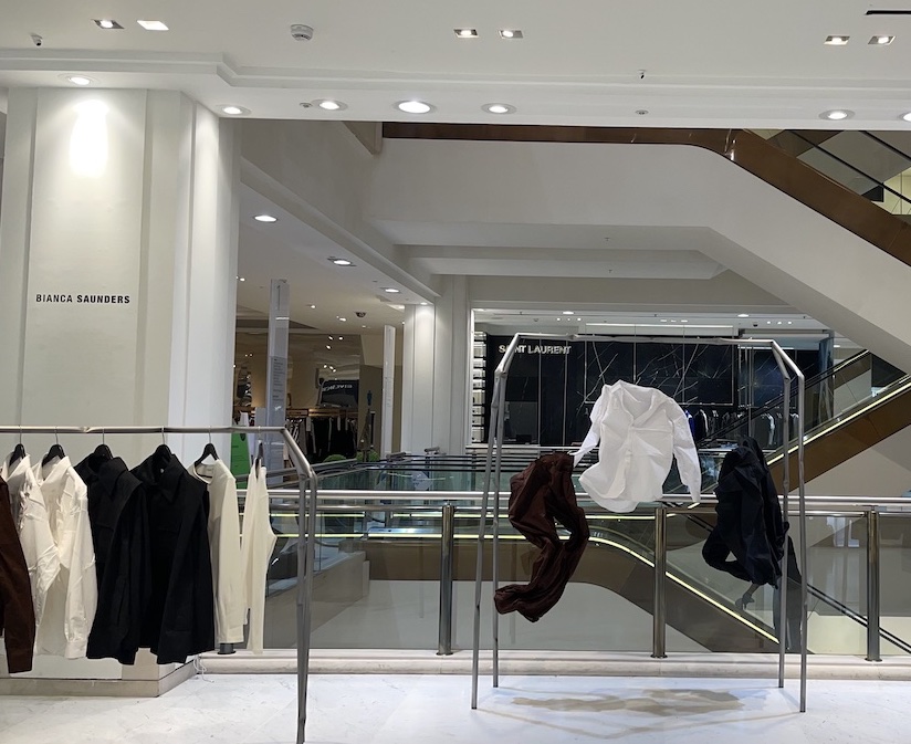 Bianca Saunders Launches AW21′ In-Store Selfridges Installation