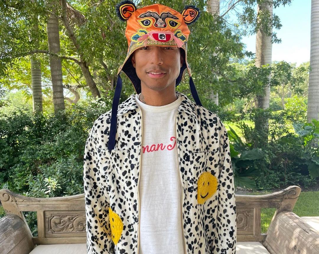SPOTTED: Pharrell Williams shares Poolside Getup in Human Made & CPFM