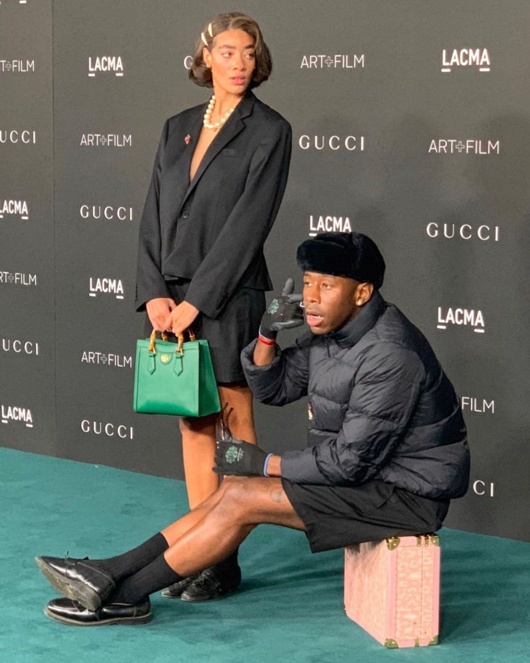 SPOTTED: Tyler, The Creator Attends the LACMA Art + Film Gala with Reign Judge
