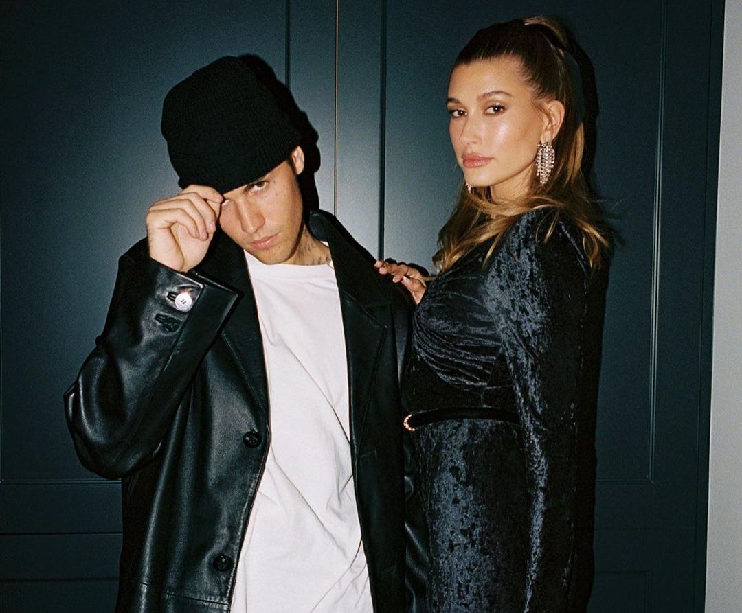 SPOTTED: Justin & Hailey Bieber in All-Black-Everything
