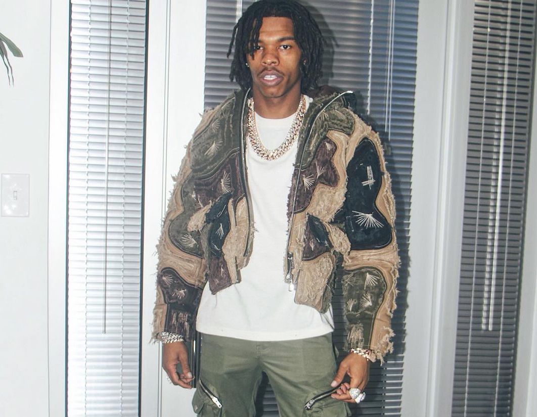 SPOTTED: LilBaby in Khaki Tonal Getup