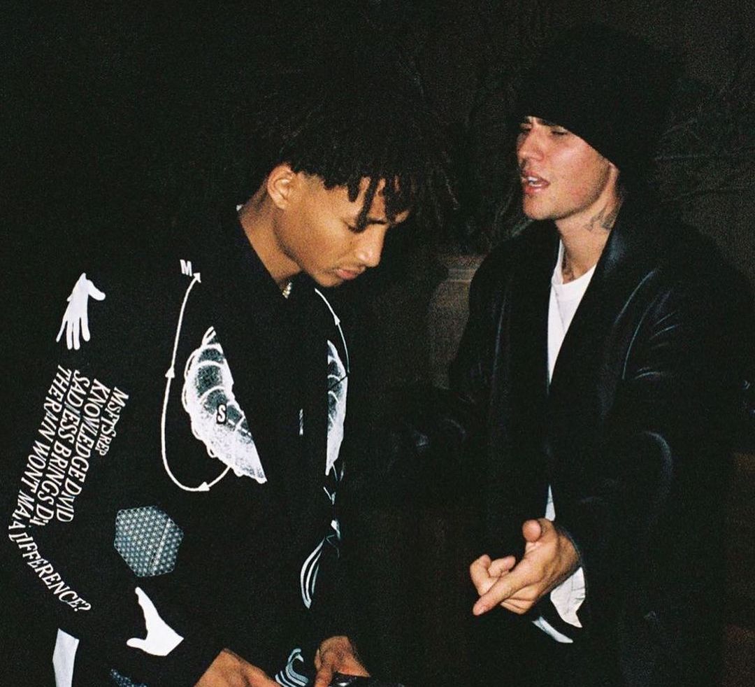 SPOTTED: Jaden Smith Catches up with Justin Bieber in MSFTSrep