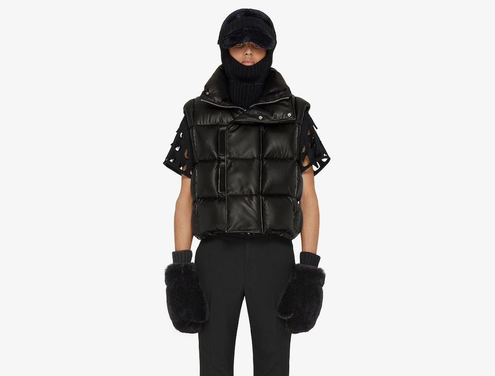 PAUSE or Skip: Givenchy Sleeveless Leather Puffer Vest