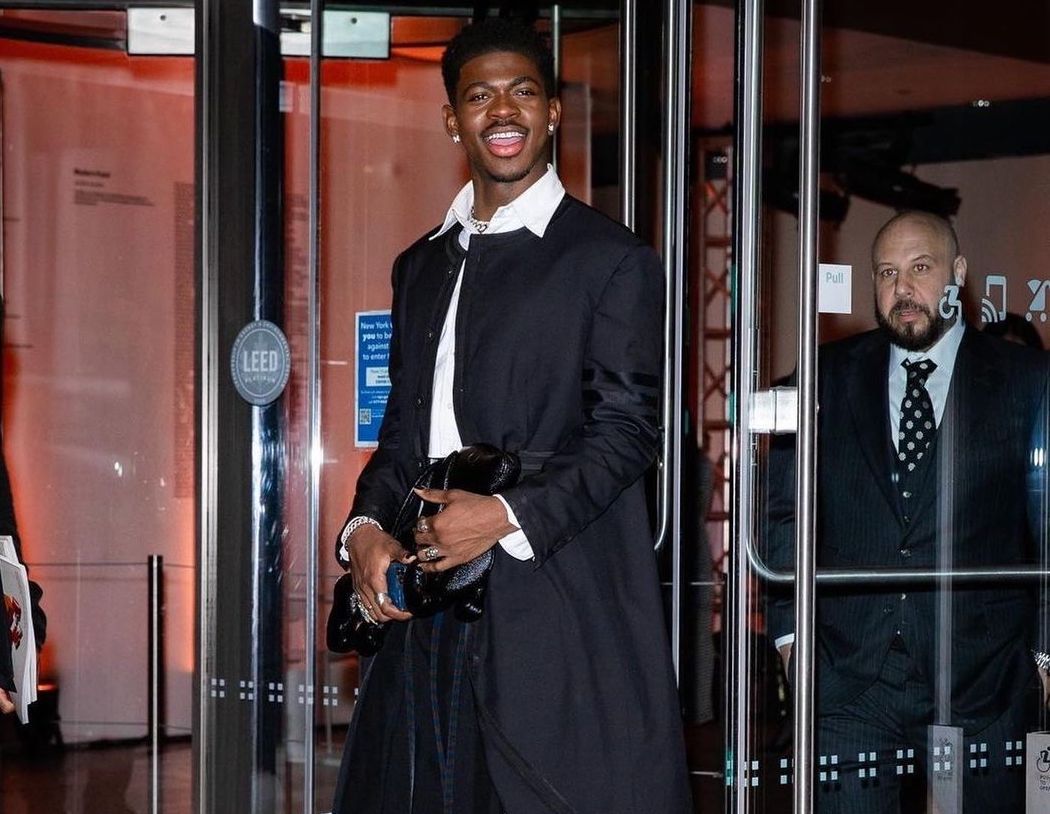SPOTTED: Lil Nas X attends WSJ Innovator Awards in Thom Browne