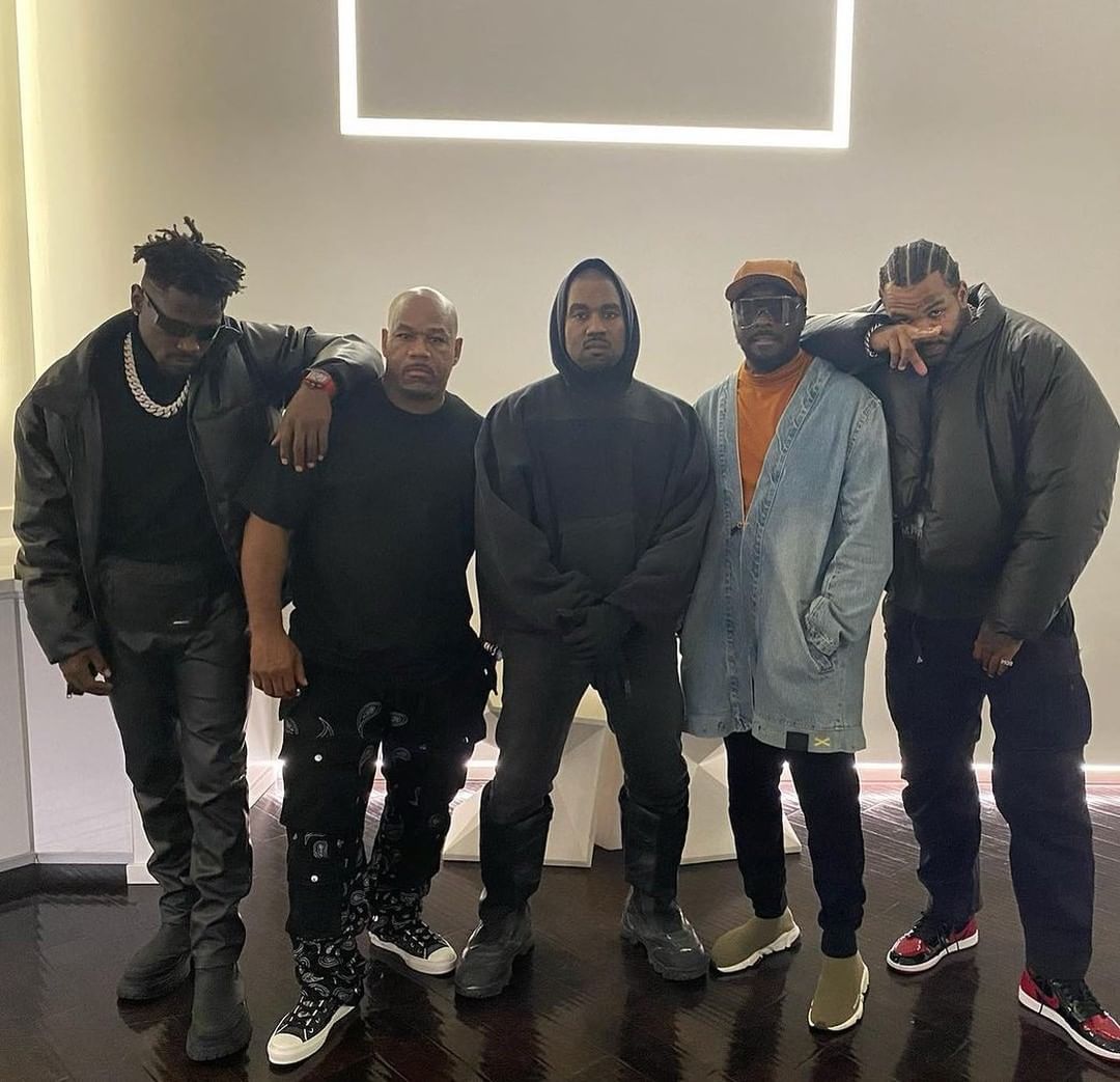 SPOTTED: Kanye West dons New YEEZY GAP Hoodie & Red Wing – PAUSE ...