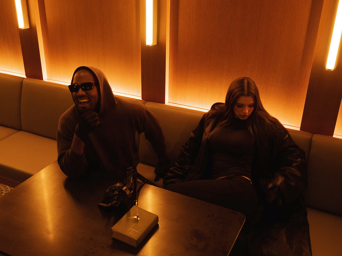 SPOTTED: Kanye West & Julia Fox for Interview Magazine