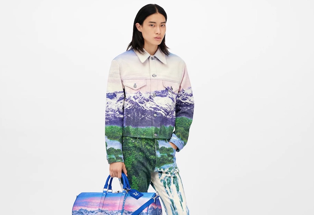 PAUSE or Skip: Louis Vuitton Landscape Denim Jacket
