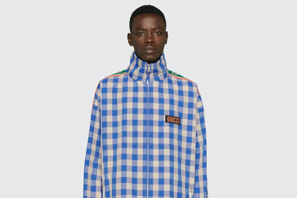 PAUSE or Skip: Gucci Pineapple Check Nylon Jacket