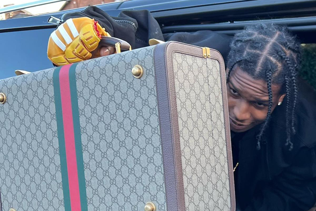 SPOTTED: A$AP Rocky Wears Unreleased adidas x Gucci Gloves