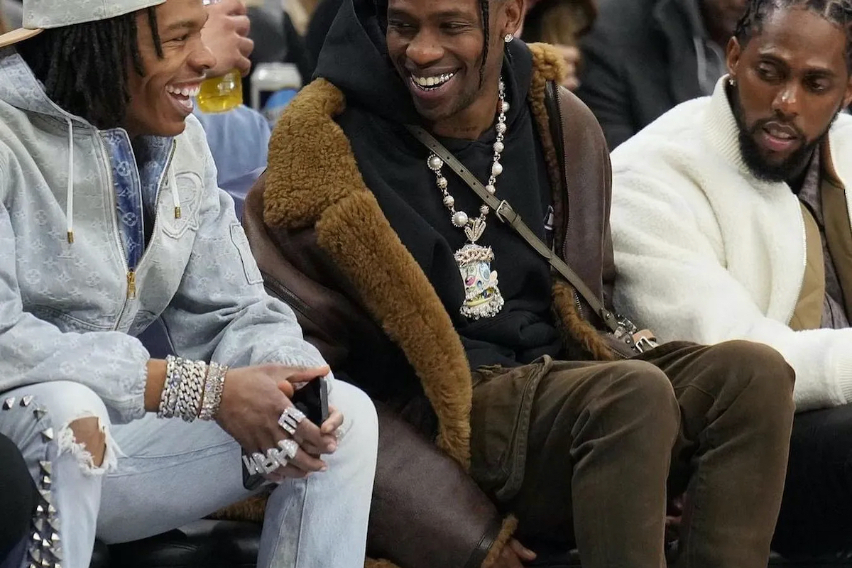 SPOTTED: Travis Scott Wearing Unreleased Nike Air Jordan 1 Low “Reverse Mocha”