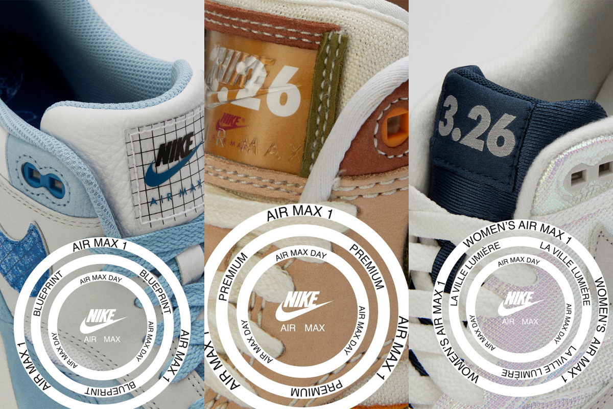 Nike Releases Images of Air Max 1 Range for Air Max Day 2022