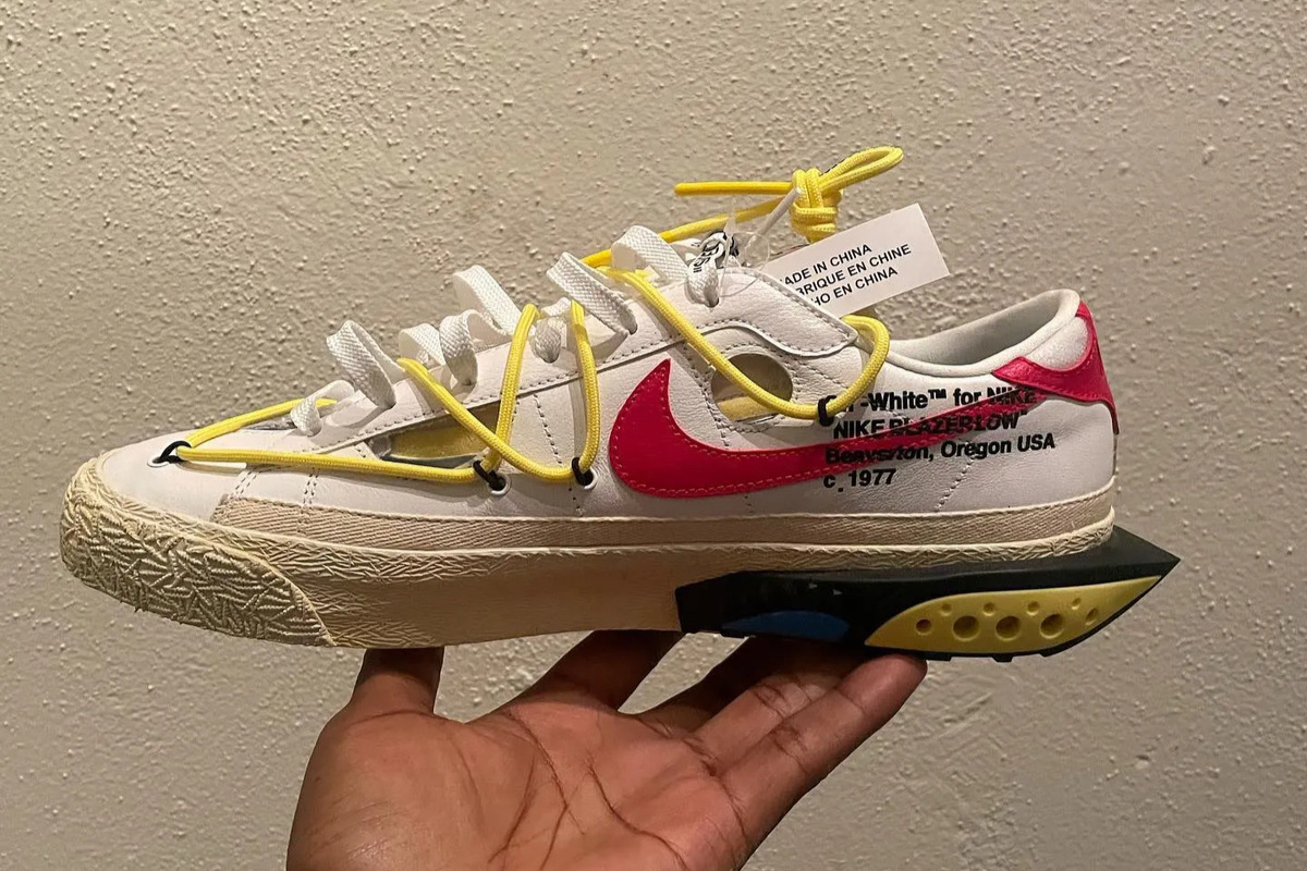 Theophilus London Reveals Off-White x Nike Blazer Low from Virgil Abloh