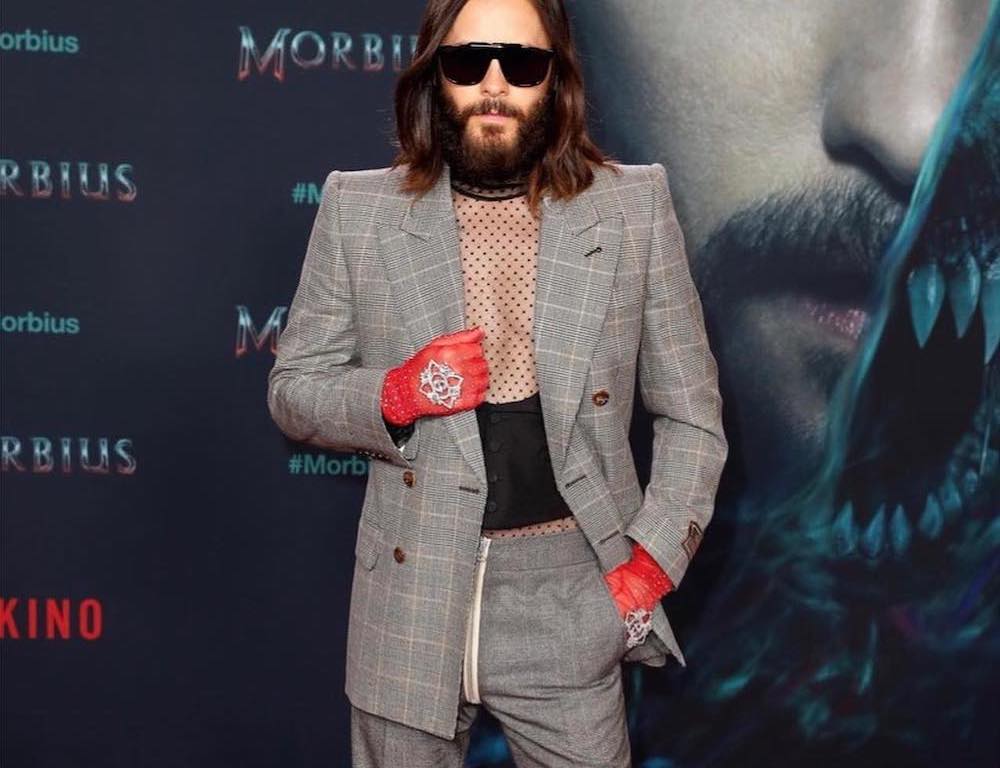 SPOTTED: Jared Leto Attends Morbius Movie Premiere in Gucci