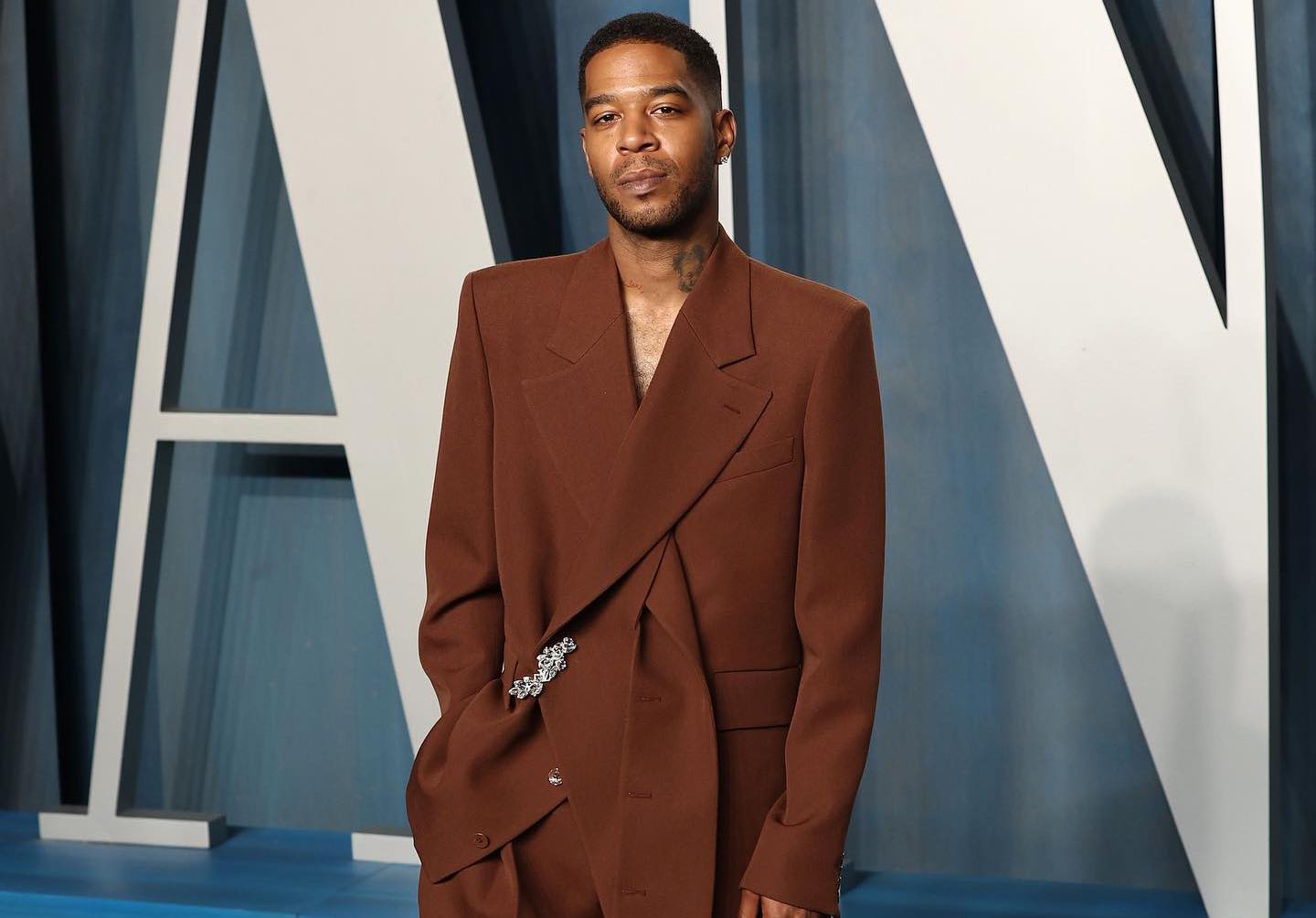 SPOTTED: Kid Cudi Attends the Oscars Vanity Fair Afterparty in Louis Vuitton