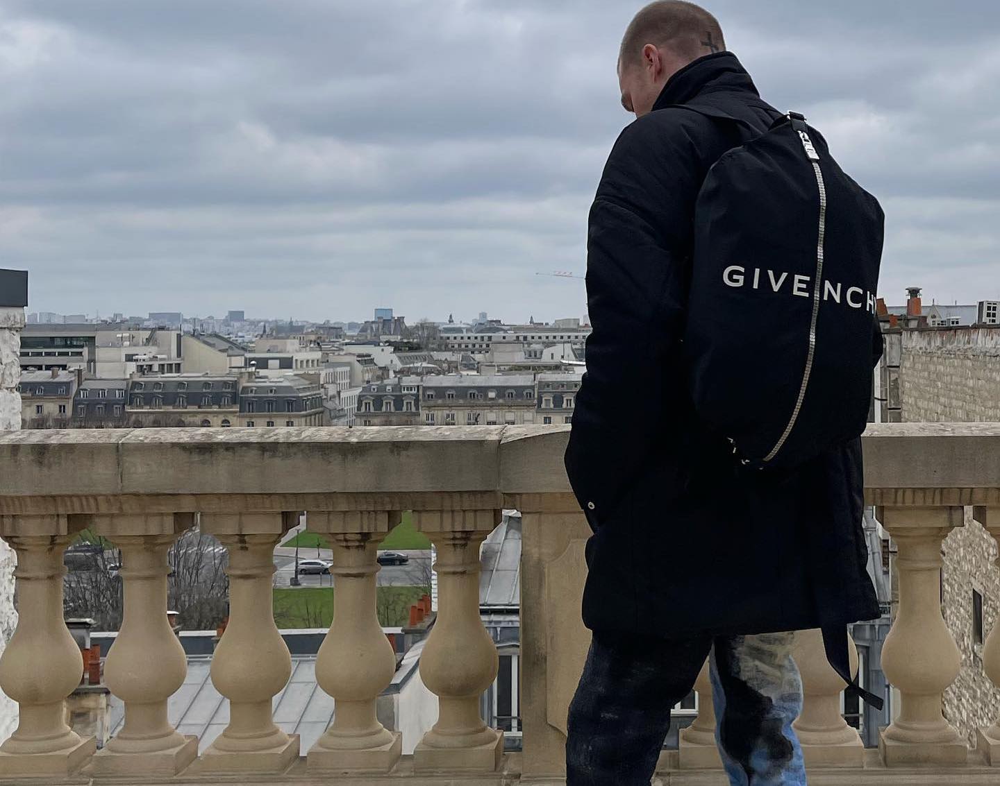 SPOTTED: Matthew M Williams dons Givenchy in Paris