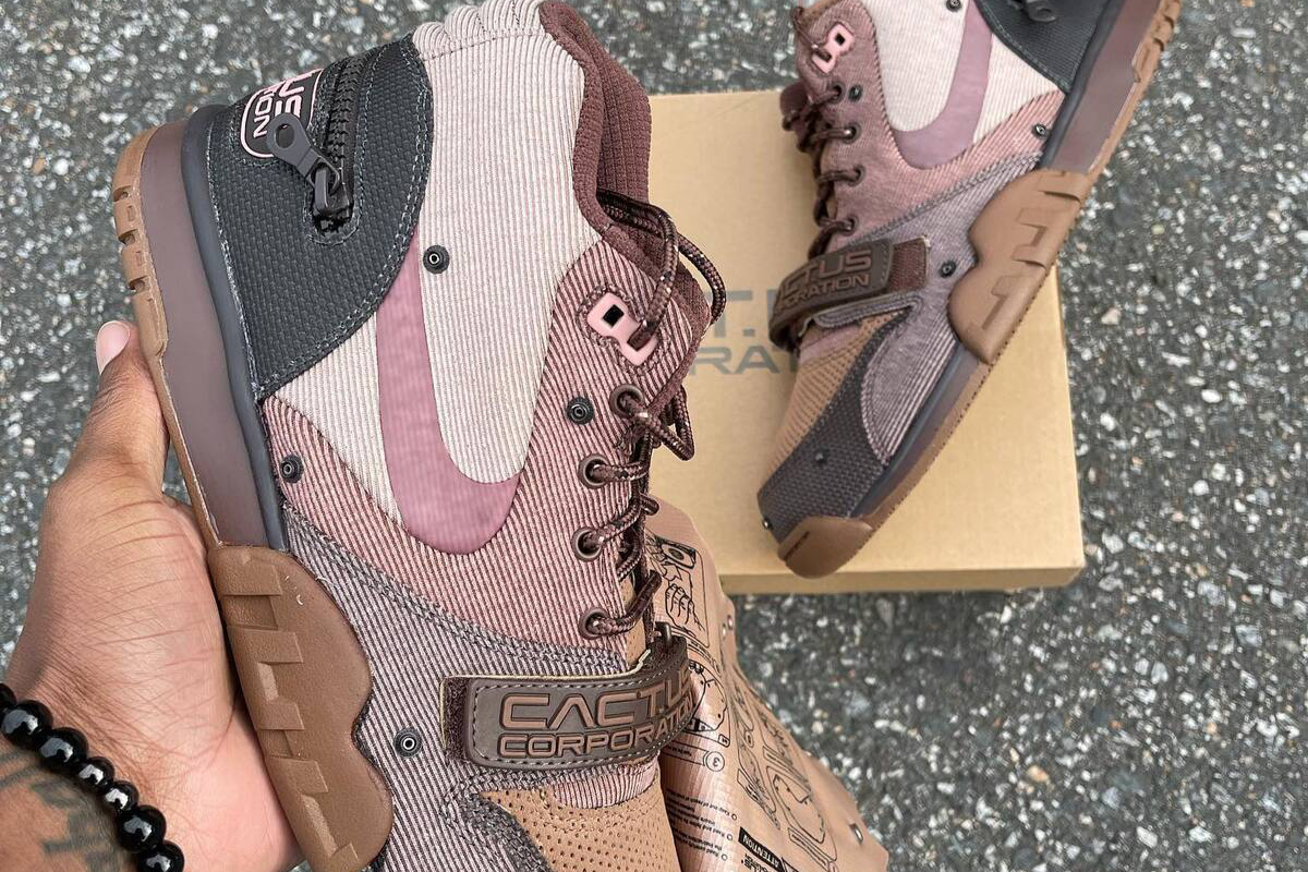 Unofficial Images Surface of Travis Scott x Nike Air Trainer 1