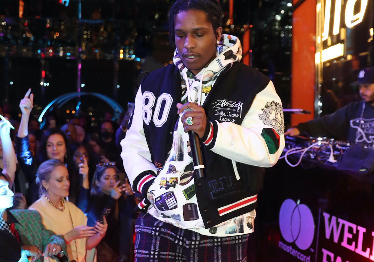 SPOTTED: ASAP Rocky dons LOEWE & Stussy in New York City