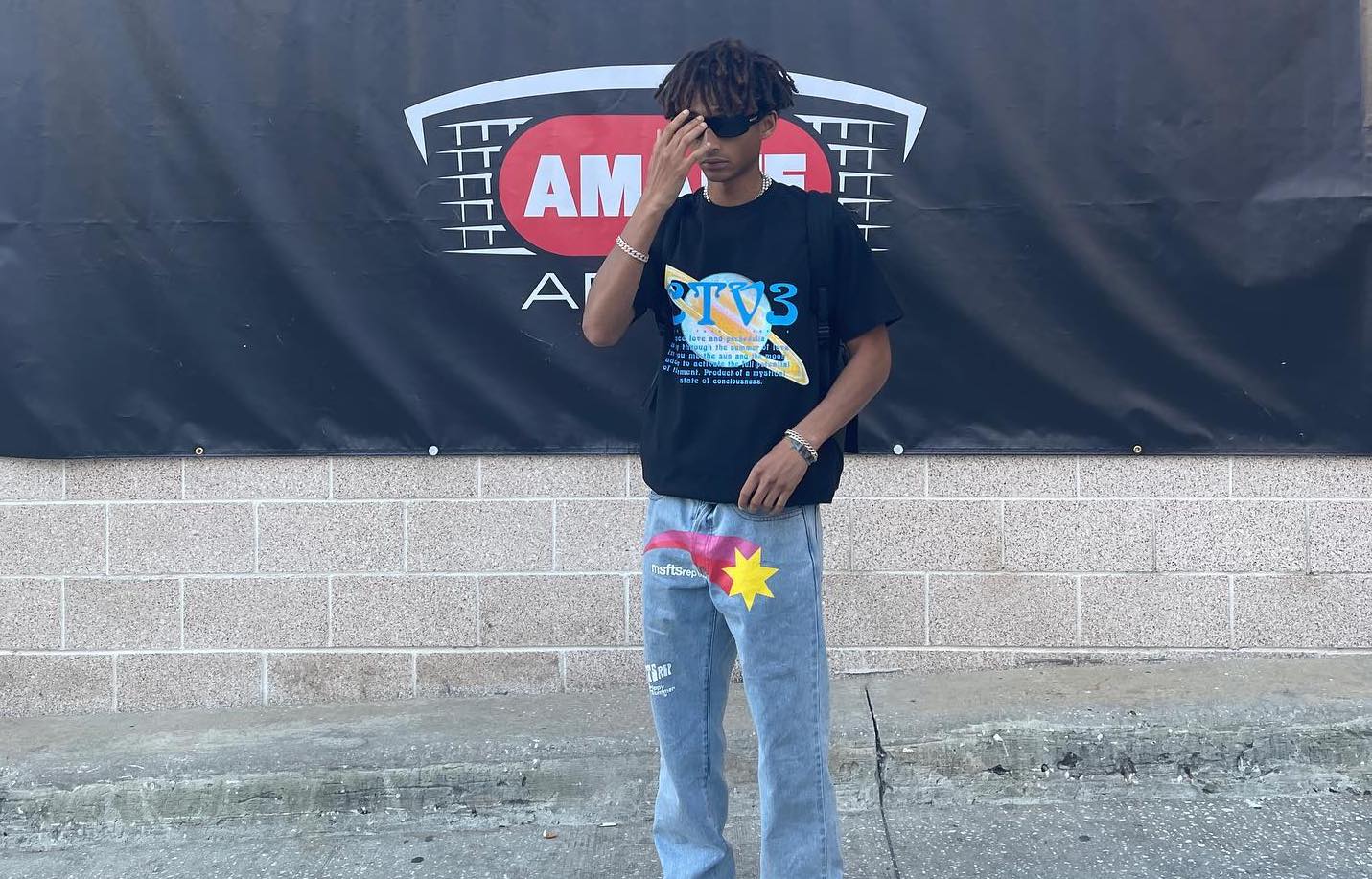 SPOTTED: Jaden Smith hits up Tampa, Florida in MSFTSrep