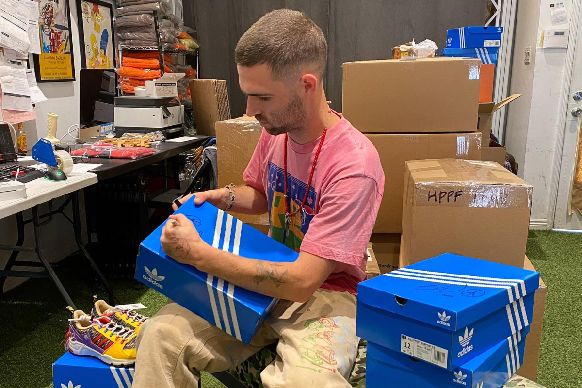 Sean Wotherspoon Unveils Sneak Peek of New Adidas Collaboration Sneaker