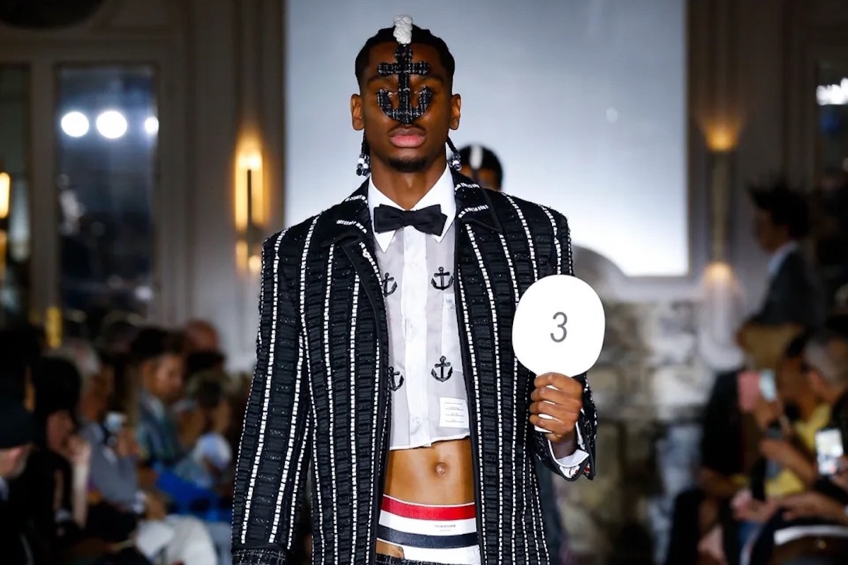 SPOTTED: Shai Gilgeous-Alexander Hits the Runway at Thom Browne’s SS23′ PFW Show