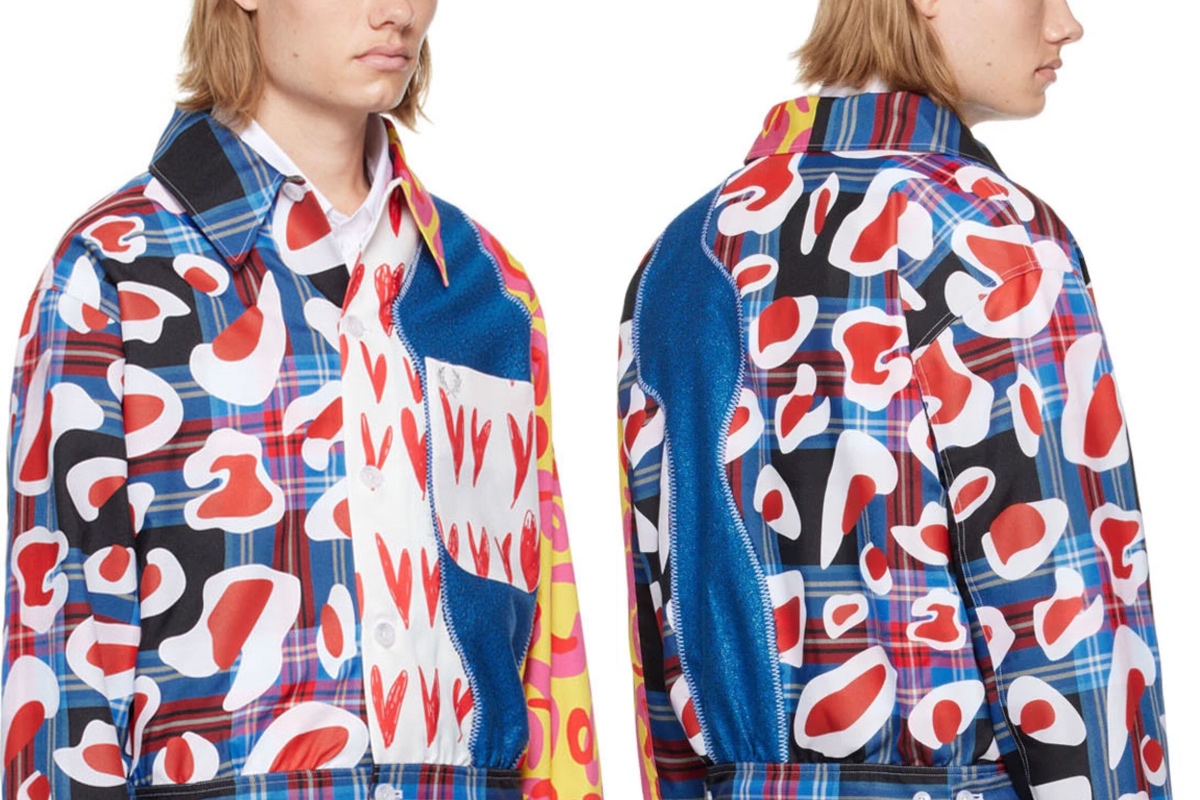 PAUSE or Skip: Charles Jeffrey Loverboy x Fred Perry Patchwork Jacket