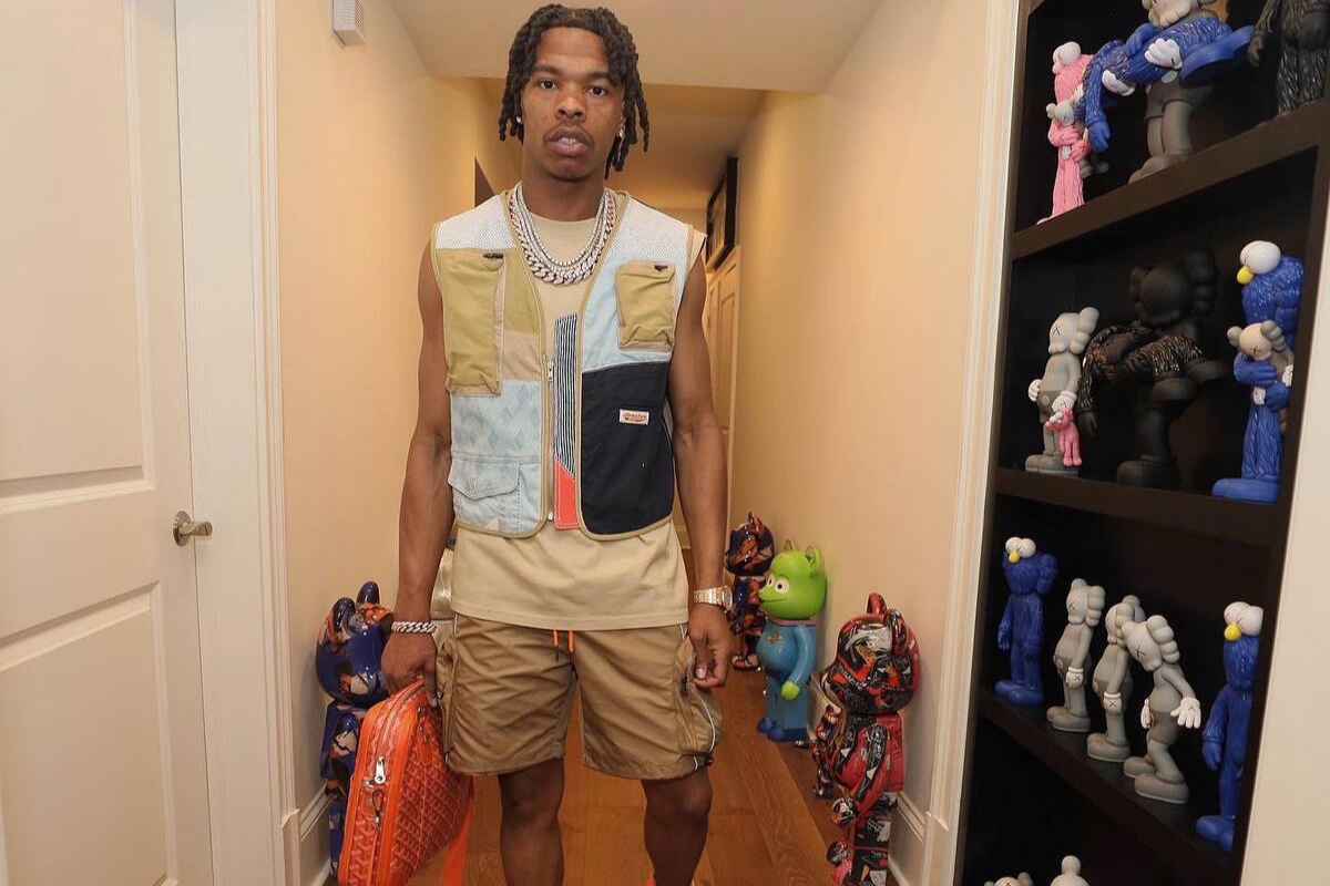 SPOTTED: Lil Baby Drips Too Hard in Unreleased YEEZY & Goyard