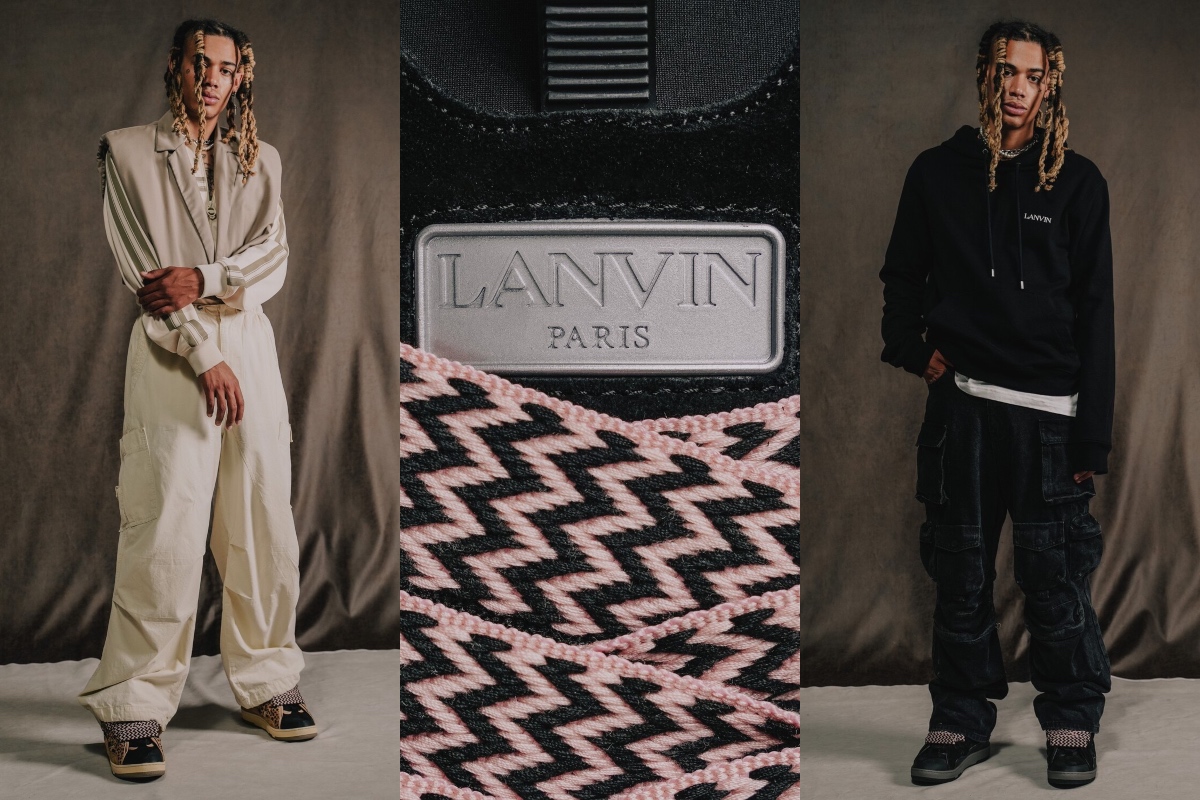 Lanvin & A Ma Maniére Unite for Leather Curb Sneaker Pack