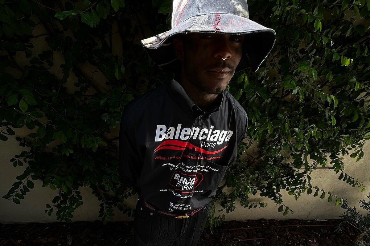 SPOTTED: Lil Uzi Vert Stays Monochrome in Balenciaga