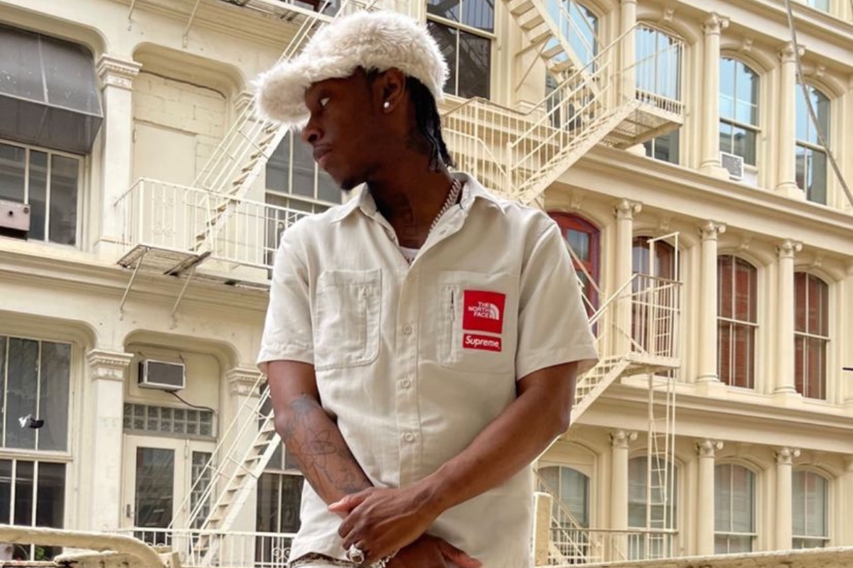 SPOTTED: Bloody Osiris Flexes New Supreme x The North Face Garments