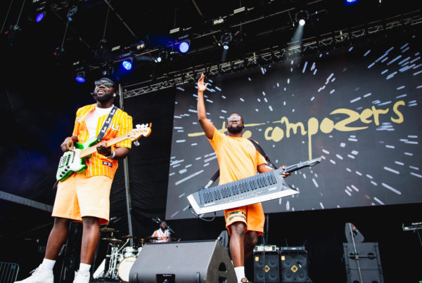The Compozers during their electrifying set at Strawberries & Creem Festival 2022