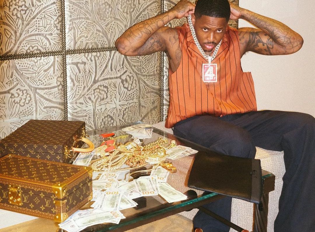 SPOTTED: YG Shows off his Affinity for Monograms and Diamonds