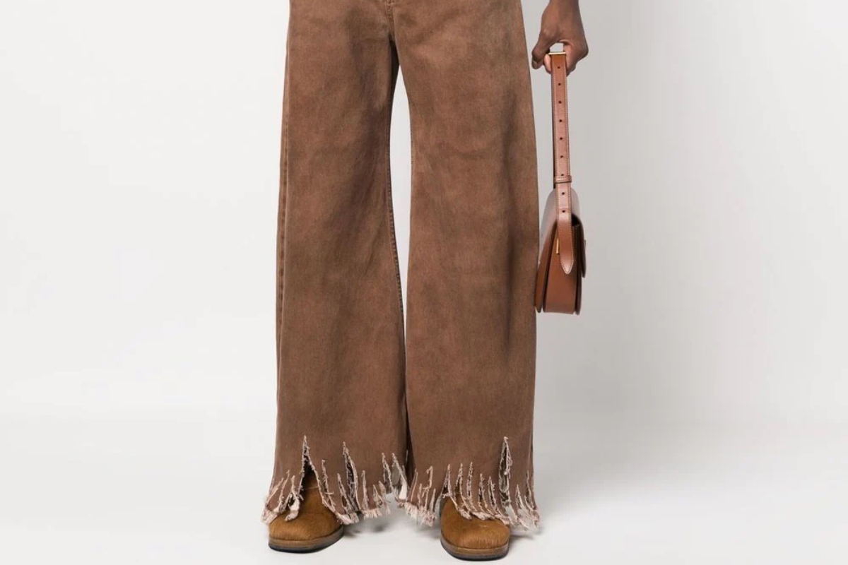 PAUSE or Skip: Marni Fringed Wide-Leg Jeans